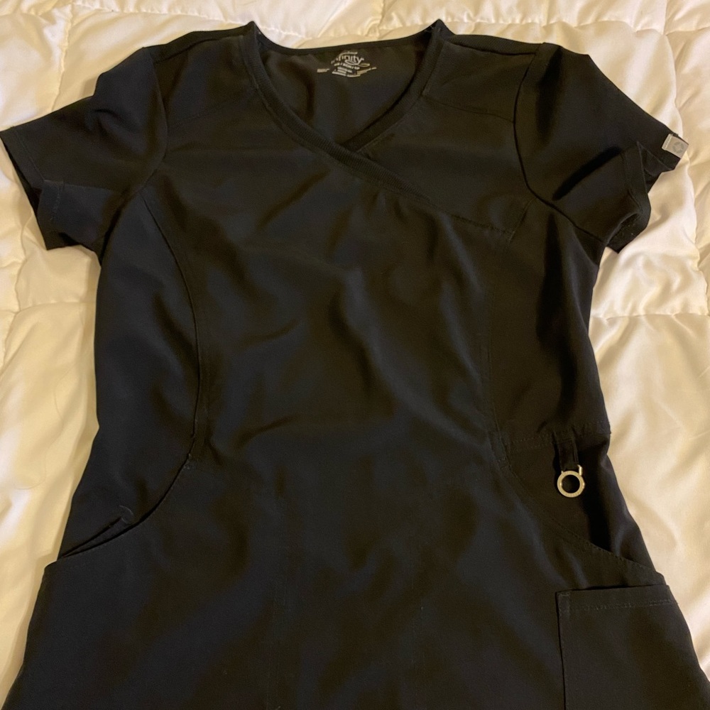 Cherokee Infinity Black Scrub Set